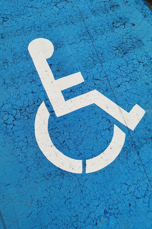 Image of handicap parking