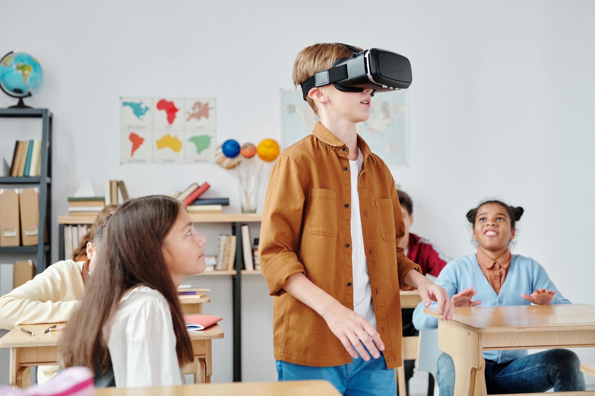image of a boy using vr-glasses